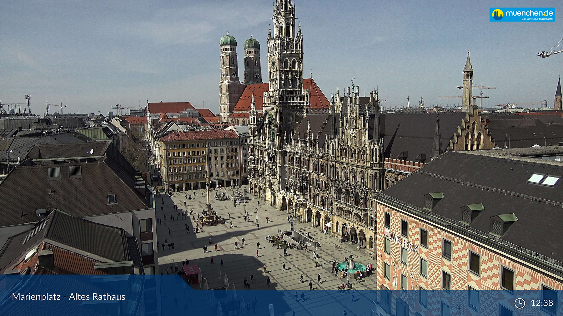 Webcam München Marienplatz